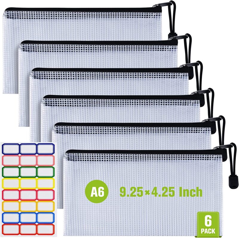 Plastic Mesh Pouches