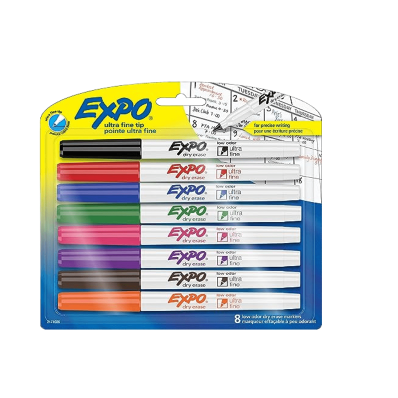 EXPO Low Odor Dry Markers,